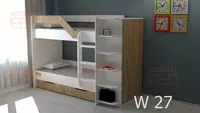 Двухъярусная кровать с встроенным шкафом и ящиками W 27. - 4 650 000 сум