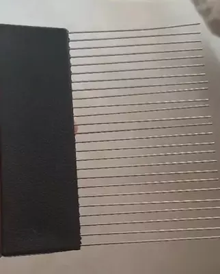 Teksturali qo'l taroqli "KSL24" zanglamaydigan po'latdan / PP