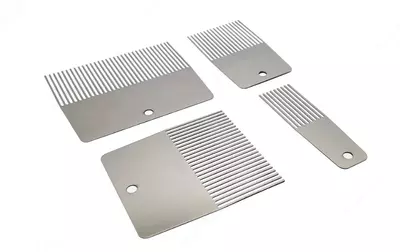 "SF8113" teksturali qo'l taroqli zanglamaydigan po'latdan (assortiment)