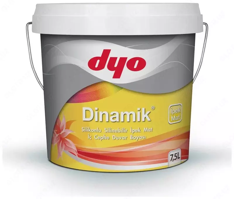 Интерьерная силиноакриловая краска (моющаяся) "DYO" DINAMIK MATT