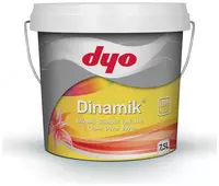 Интерьерная силиноакриловая краска (моющаяся) "DYO" DINAMIK MATT