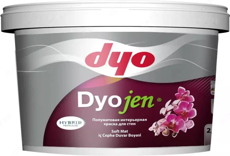 Ichki suv bazlı bo'yoq (gibrid) "DYO" DYOJEN