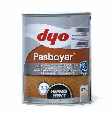 Грунт-эмаль с молотковым эффектом "DYO" PASBOYAR