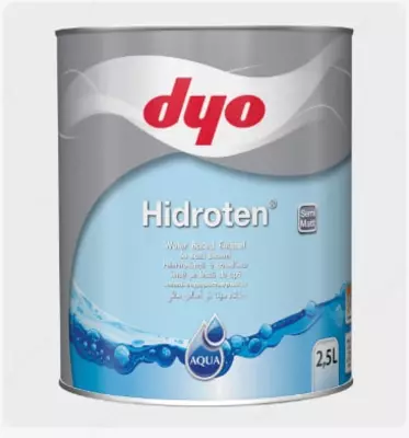 Интерьерная декоративная акриловая краска (эмульсия) "DYO" HİDROTEN
