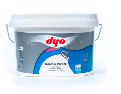 Sintetik o'tish primeri (akril emulsiya) "DYO" TRANSFER PRIMER