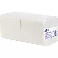 luscan qog'oz salfetkalari 2sl 33x33 sm oq 200 dona / up - {0} so'mdan