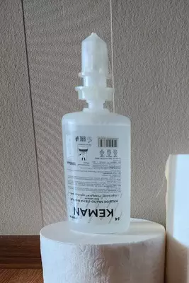 Картридж с жидким мылом-пеной Keman Liquid Soap 500820