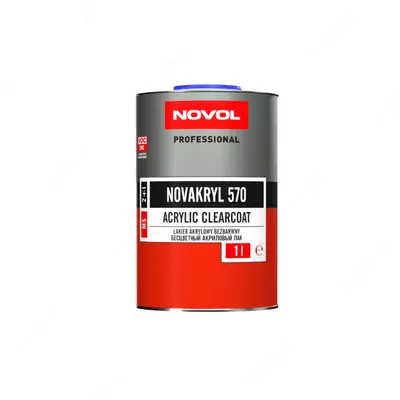 Бесцветный акриловый лак 570 2+1 MS SR NOVAKRYL
