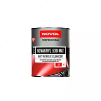 Бесцветный акриловый матовый лак Novacryl 530