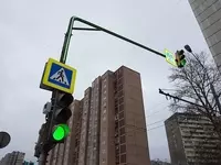 Опора светофора (Светофорный столб)