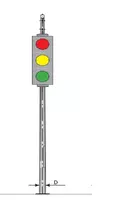 Опора светофора (Светофорный столб) ООО Metall Profil