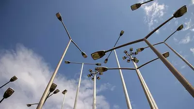 2 500 000 сум / шт. Оцинкованные граненые конические опоры освещения