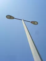 Оцинкованные граненые конические опоры освещения Оптом и розница