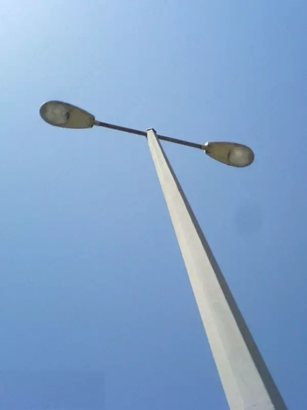 Оцинкованные граненые конические опоры освещения Оптом и розница