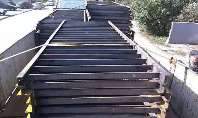 Перила из профильной (квадратной) и круглой трубы