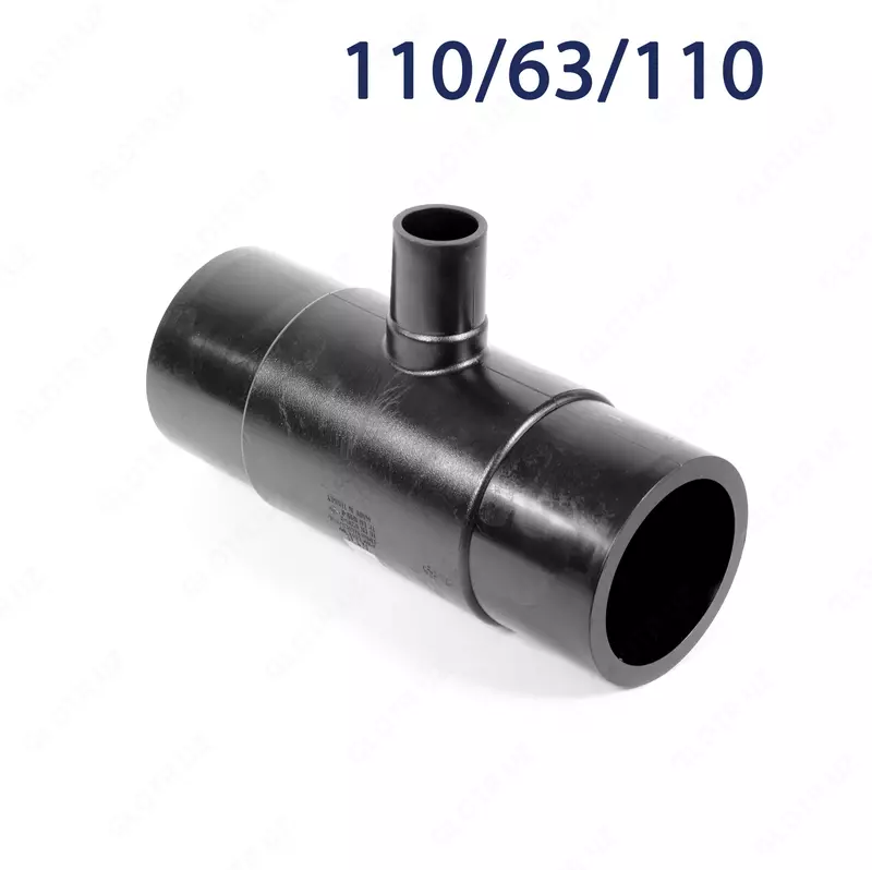  Неравнопроходный фитинг - тройник  Ø110х63х110 SDR 17.6 - 