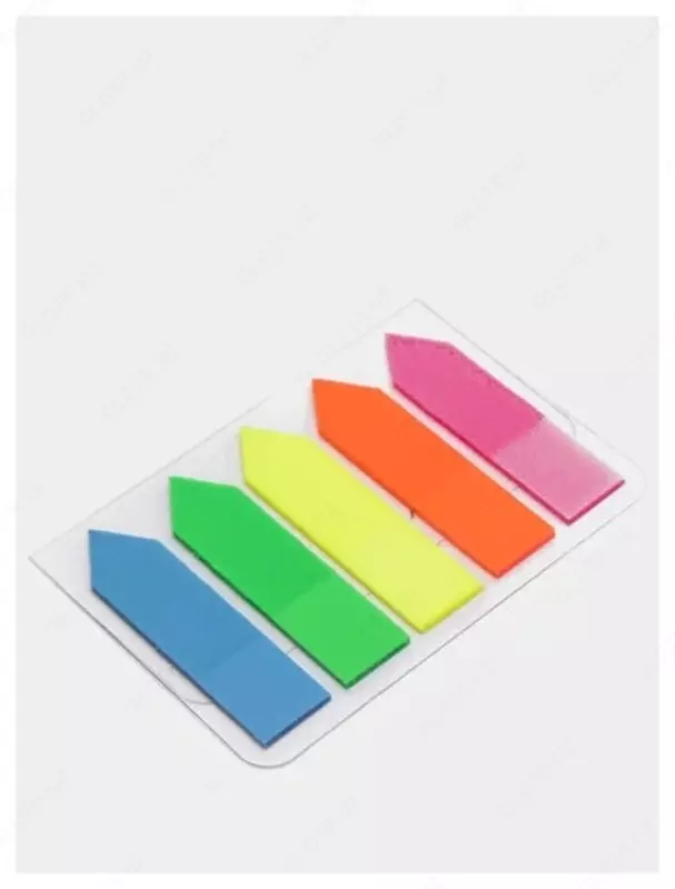 Стикеры-закладки в виде флажков