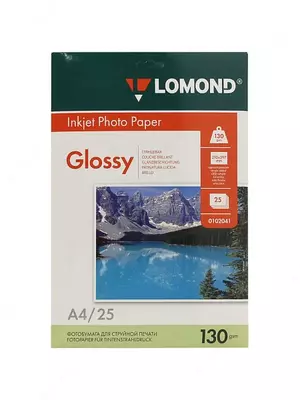 Фотобумага глянцевая А4