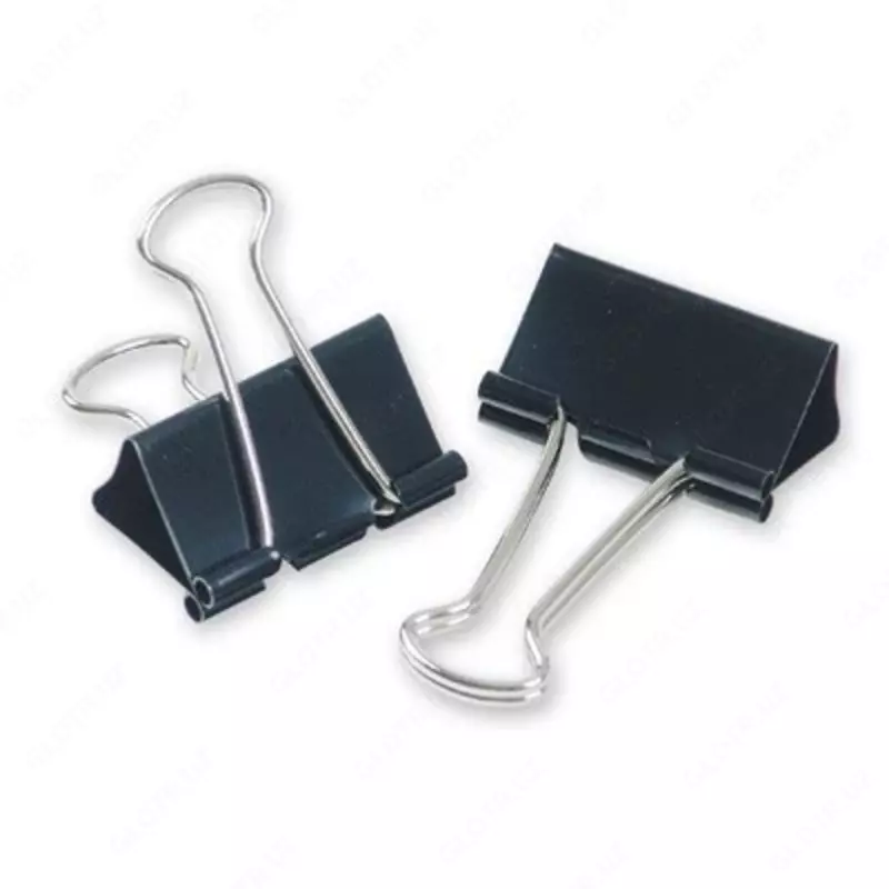 Зажим для бумаг Deli, 25 мм, упаковка