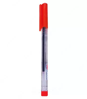 Ручка шариковая красная (арт.№1)