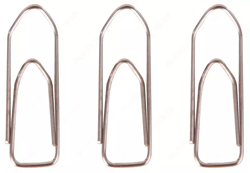 Скрепки канцелярские Deli E39719 28 мм, 100 шт