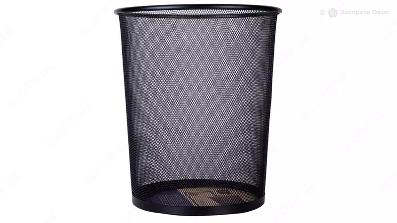 Корзина для бумаг, металлическая сетка (большая)