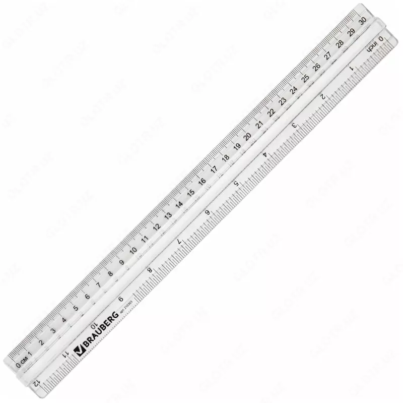 Plastik o'lchagich 30 sm