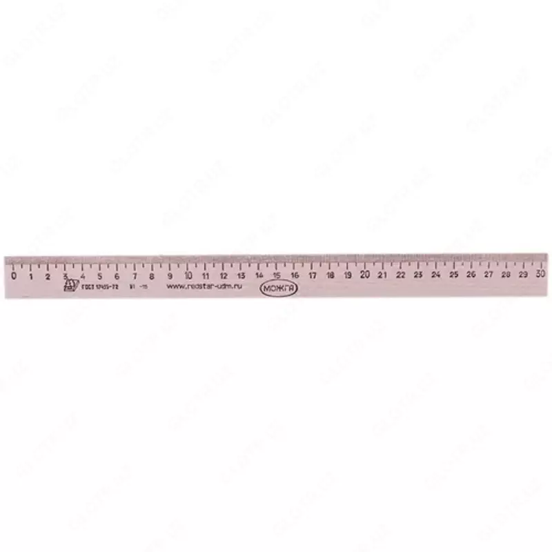 Линейка деревянная 30 см
