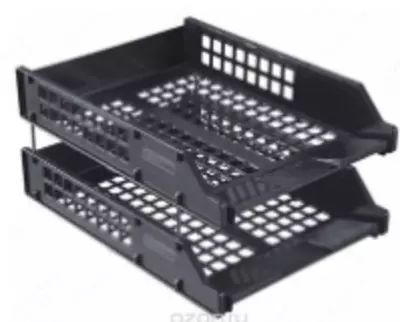 Лоток пластиковый для бумаг горизонтальный Н428 (P-0147586)