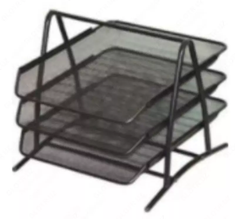 Лоток горизонтальный металлический, 4-ярусный (P-0147588)