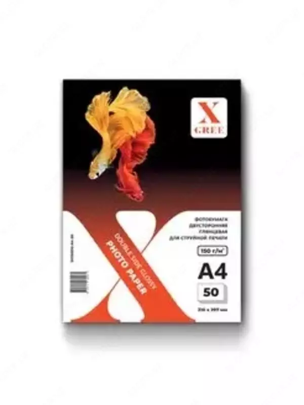 Фотобумага матовая двусторонняя А3, 250 г/м²