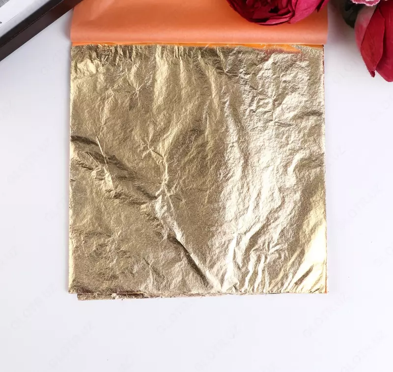 Поталь листовая для декорирования, набор