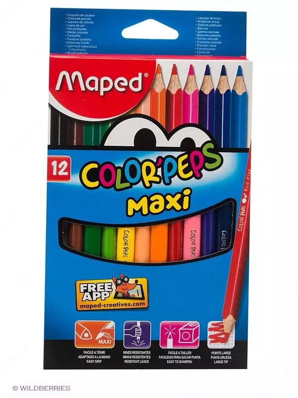 Карандаши цветные Maped
