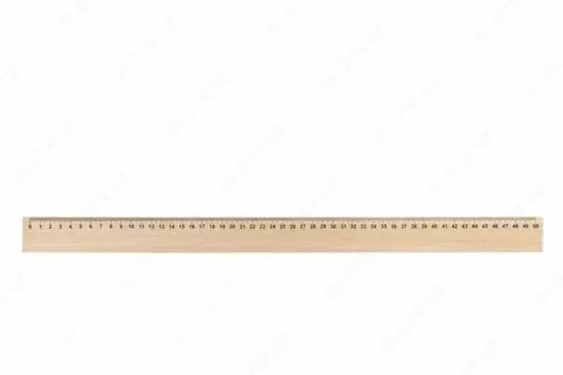 Линейка деревянная 50 см (Китай)