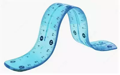 Линейка пластиковая гибкая 20 см (P-0147812) - 3 000 сум / шт.