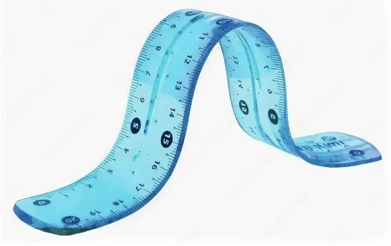 Линейка пластиковая гибкая 20 см (P-0147812)