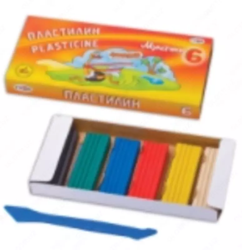 Пластилин "ЛУЧ", 6 цветов  (P-0147840)
