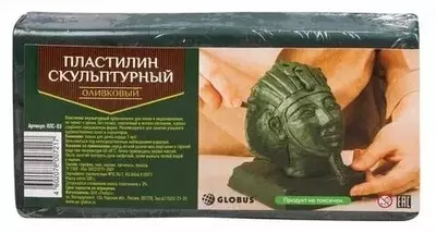 Пластилин скульптурный оливковый
