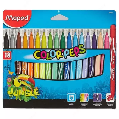 Фломастеры MAPED Colorpeps