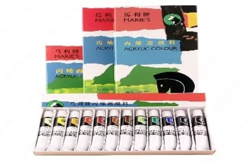 Краска акриловая Marie’s, набор 24 цвета