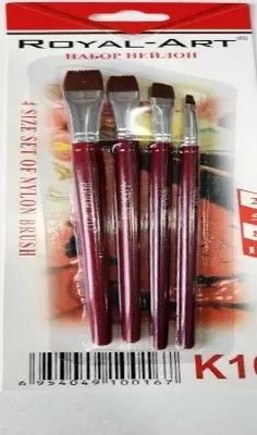 Набор синтетических художественных кистей Royal-Art K10 - 13 500 сум / шт.