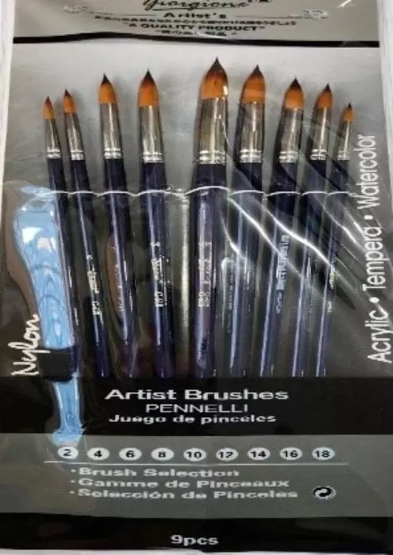 Giorgios Art cho'tkalari to'plami, neylon