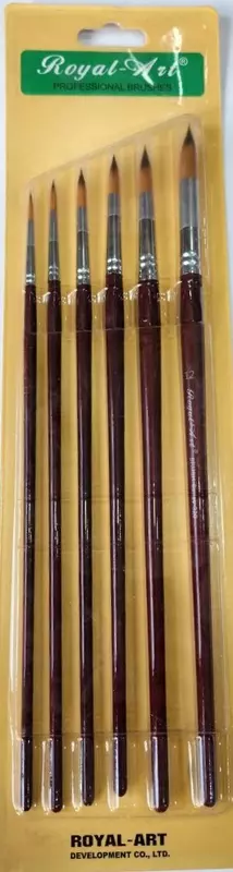 Набор художественных кистей Royal-Art, 6 шт