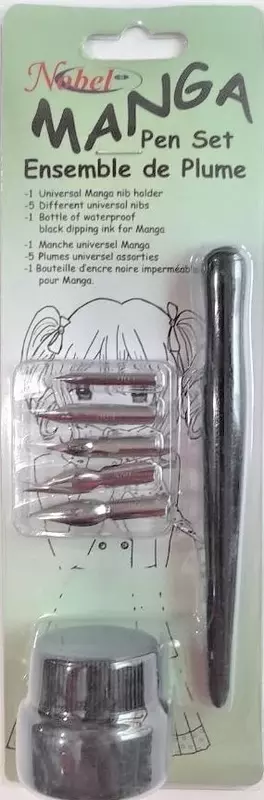 Набор перьевых ручек для рисования тушью MANGA Pen Set