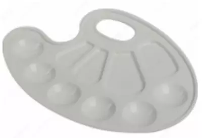 Oval plastik bo'yoq palitrasi (P-0148188)
