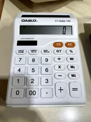 Калькулятор настольный OASLD СТ- 8566-120 - 32 000 сум / шт.