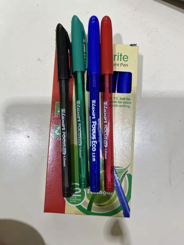 Ручка шариковая Fokus Eco 1.0 mm, Индия