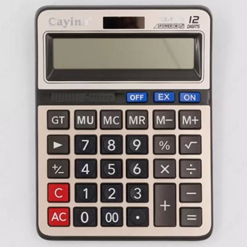 Калькулятор 12 разрядной Cayina GX 130 B