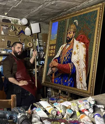 Картина Амир Темур - от 7 147 428 сум / шт