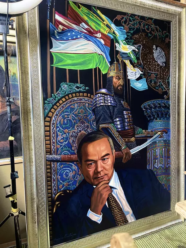 Картина Ислом Каримов Только в розницу